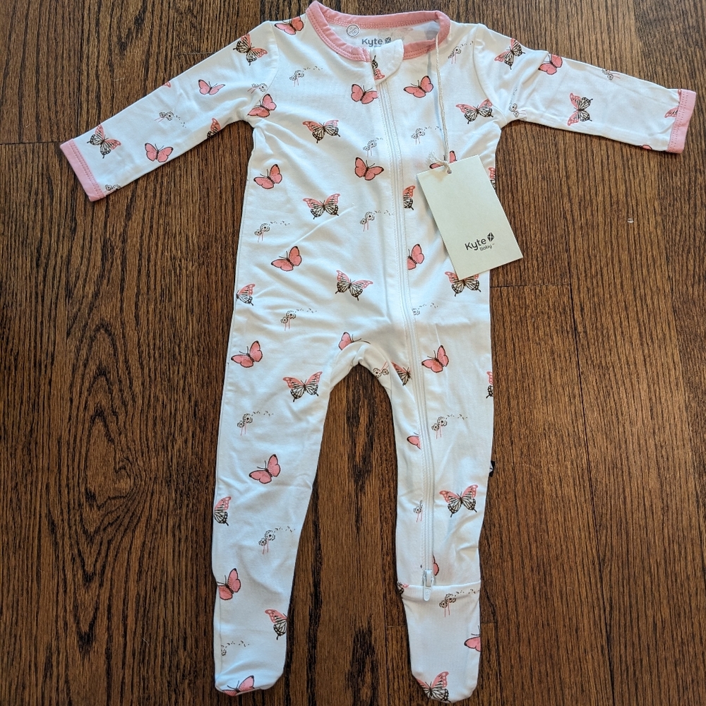 Kyte Baby Zipper Romper NWT